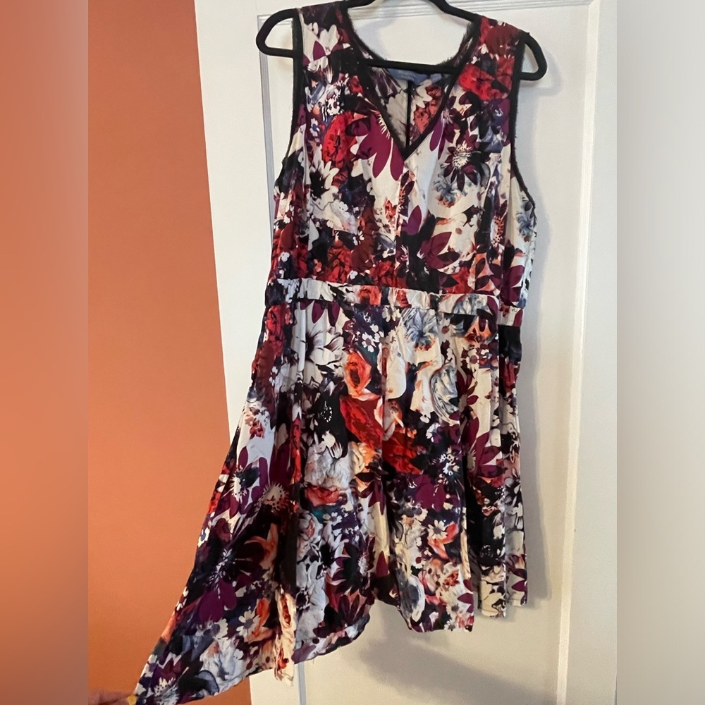 Simply Vera Vera Wang Floral Dress - Multicolor